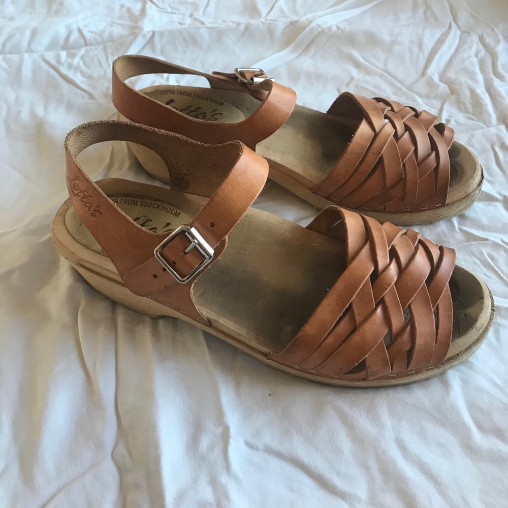 Lotta from Stockholm Wooden Clog